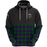 Shaw Modern Clan Half Of Tartan Hoodie
